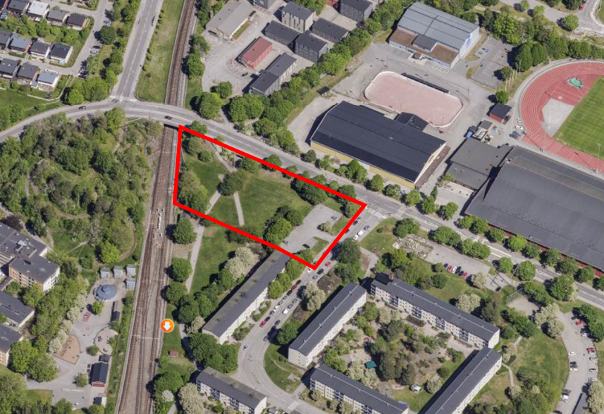 Nya flerbostadshus på upp till sex våningar planeras att byggas på grönområdet intill Björksätravägen. De nya flerbostads höga höjd kommer att sticka ut jämfört med övriga bebyggelsen i området som är upp till fyra våningar.
