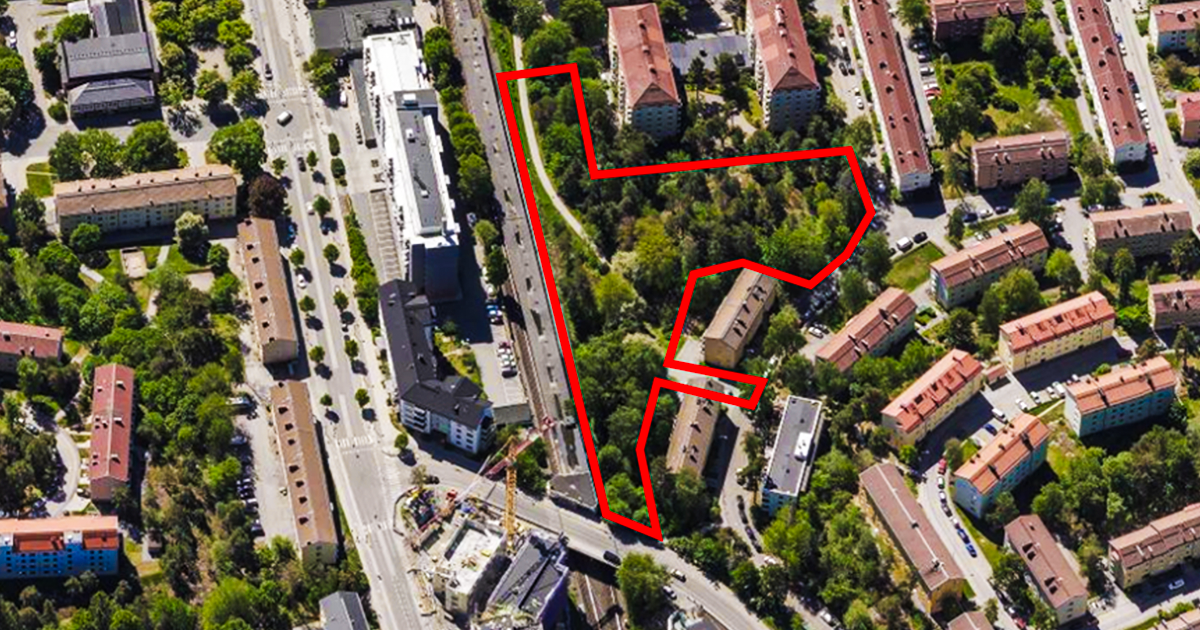 Gubbängens centrum föreslås förtätas med flerbostadshus om ca 75 nya lägenheter. Norr om projektet pågår stadsutveckling längs Bordsvägen och Herrhagsvägen.