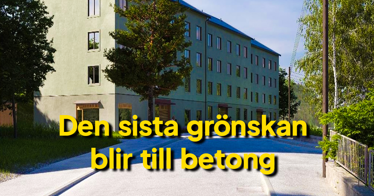 Stureby, 70 bostäder vid Sågverksgatan.