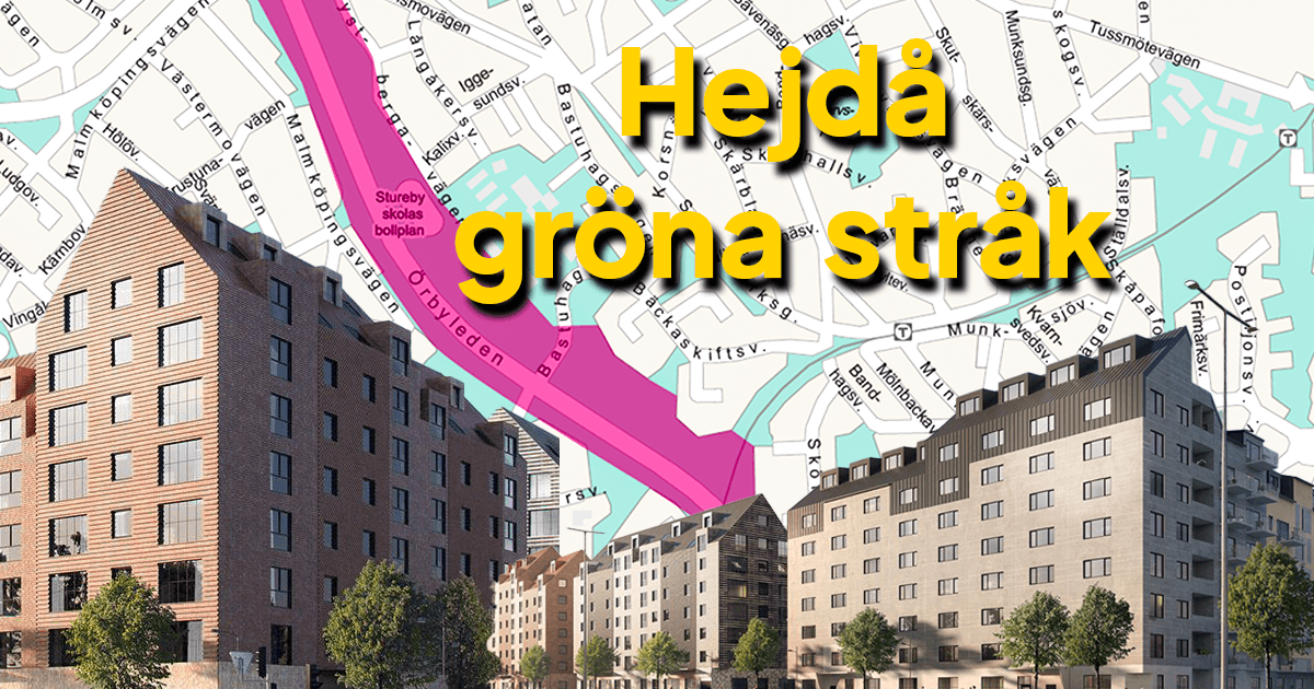 Detaljplanen syftar till att möjliggöra en utveckling av norra sidan av Örbyledens västra del med cirka 1 200 nya bostäder, kontor, förskola, verksamhetslokaler och park