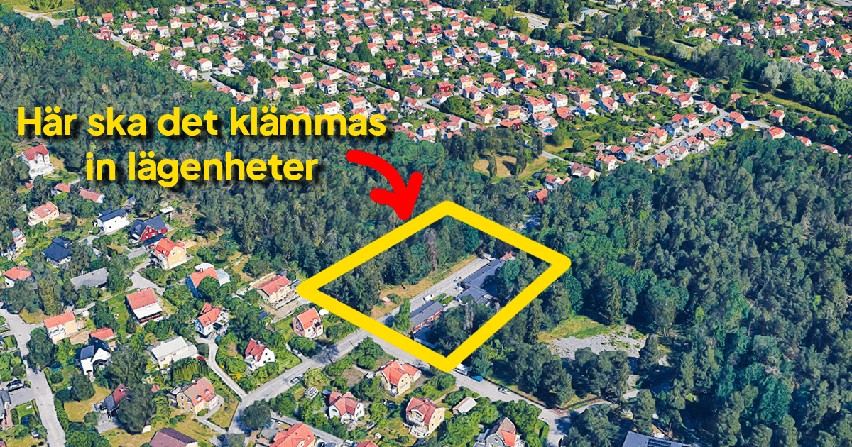Hemskogsvägen 199 samt del av Hemskogen planeras att bebyggas med upp till 40 bostäder på 2-4 våningar med radhus och lägenhetshus. De av stadsmuseet gulklassade enplanshusen på Hemskogsvägens östra sida avses rivas.
