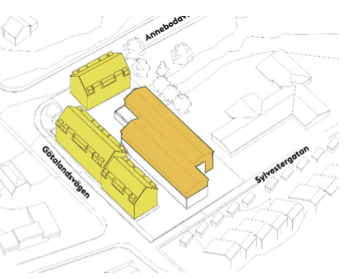 Vårdcentralen i Liseberg offras för hyreshus med 38 bostäder